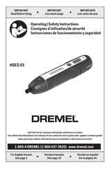 Dremel HSES-01 Operating/Safety Instructions Manual