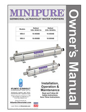 Atlantic Ultraviolet 10-0504B Owner's Manual