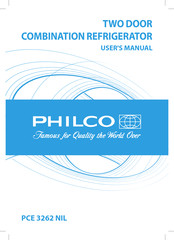 Philco PCE 3262 NIL User Manual