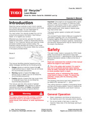 Toro 20049 Operator's Manual