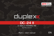 JETI model JDEX-TDC24II-CLRL User Manual