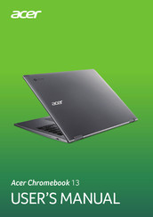 Acer Chromebook 13 User Manual