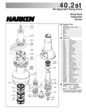 Harken 40.2 ST EL Series Installation Service