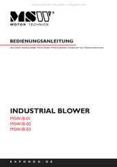 MSW Motor Technics MSW-IB-01 User Manual