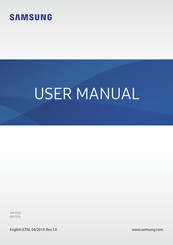 Samsung Galaxy Tab A10.1 User Manual