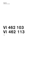 Gaggenau VI 462 113 Instruction Manual