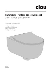 Clou Hammock CL/04.01061 Installation Instructions Manual