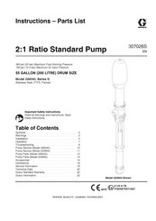 Graco G Series Instructions-Parts List Manual