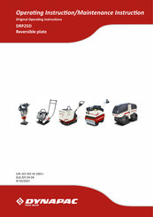 Fayat Group DYNAPAC DRP25D Original Operating Instructions