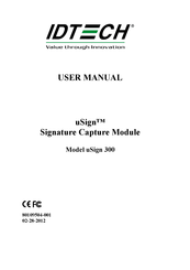 IDTECH uSign 300 User Manual