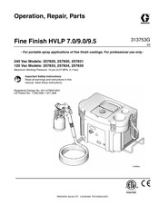 Graco Fine Finish HVLP 9.5 Operation - Repair - Parts