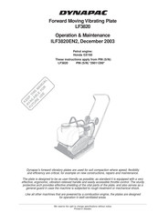 Dynapac LF3820 Application, Operation & Maintenance