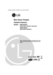 LG MDS352 Owner's Manual