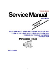 Panasonic NV-VZ14ENS Service Manual