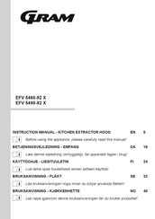 Gram EFV 5490-92 X Instruction Manual