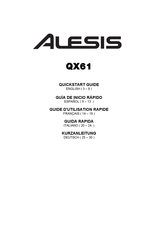 Alesis QX61 Quick Start Manual