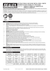 Sealey SA841.V2 Instructions