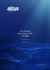 ALTUS NX3008 User Manual