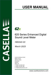 Casella CEL-620A Manual