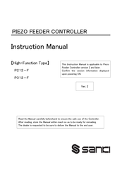 SANKI P312-F Instruction Manual