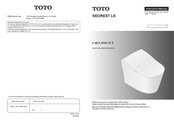 Toto NEOREST MS8732CUMFG Instruction Manual