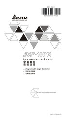 Delta DVP-10PM Instruction Sheet