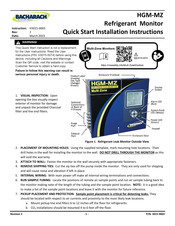 Bacharach HGM-MZ Quickstart Installation Instructions