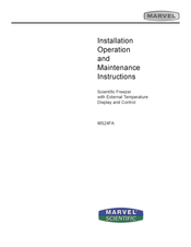 Marvel MS24FAS4 Installation, Operation And Maintenance Instructions