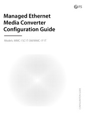FS MMC-1SC1T-SM Configuration Manual