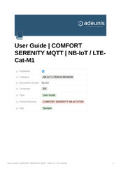 Adeunis RF COMFORT MQTT User Manual