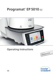Ivoclar Vivadent Programat EP 5010 G2 Operating Instructions Manual