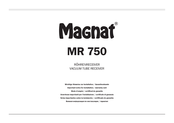 Magnat Audio MR 750 Important Notes For Installation & Warranty Card