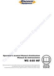 Husqvarna WS 440 HF Operator's Manual