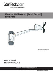 StarTech.com ARMWALLDS2 User Manual