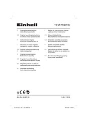 EINHELL TE-OS 18/230 Li Original Operating Instructions