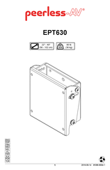 peerless-AV EPT630 Manual