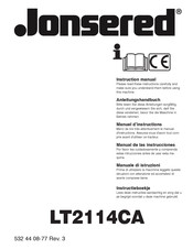 Jonsered LT2114CA Instruction Manual