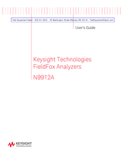 Keysight Technologies FieldFox N9912A104 User Manual