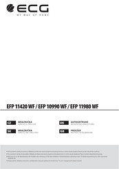 ECG EFP 10990 WF Instruction Manual