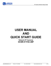 Larson Electronics IDCMR-IP-POE-4MP User Manual