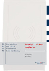 Simons Voss Technologies PegaSys Quick Manual
