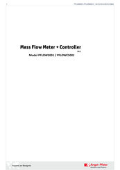 Angst+Pfister PFLOW5001 Series User Manual