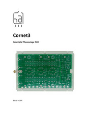 Hagerman Audio Labs Cornet3 Instruction Manual