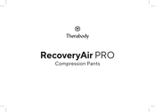 Therabody RecoveryAir PRO Instructions For Use Manual