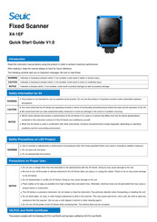 Seuic X4-1EF Quick Start Manual