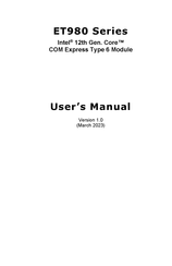 Ibase Technology ET980 Series User Manual