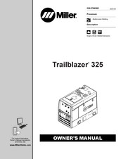 Miller Trailblazer 325 Owner's Manual