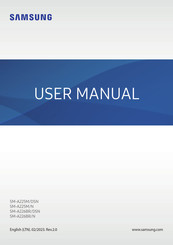 Samsung SM-A226BR/DSN User Manual