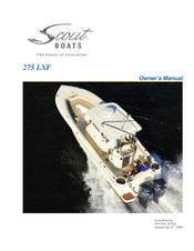 Scout Boats 275 LXF Owner's Manual