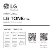 LG TONE-FP5 Owner's Manual